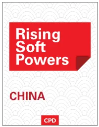 Rising Soft Powers: China
