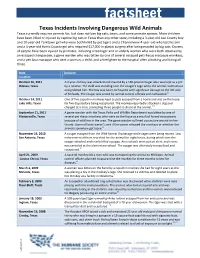 Constrictor Snakes Attacks Factsheet