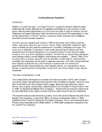 Creating Banana Republics