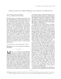 Neurocognition of Major-Minor and Consonance-Dissonance