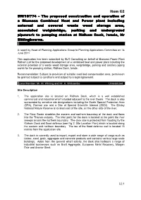 Item C2 SW/10/774 SW/10/774 – the Proposed Construction and Operation of the Proposed Construction and Operation of a Biomass