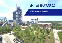 March 2021 2020 Annual Results Presentation