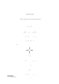 NOTES on BASIC HOMOLOGICAL ALGEBRA 1. Chain Complexes And