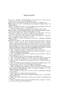 Bibliography