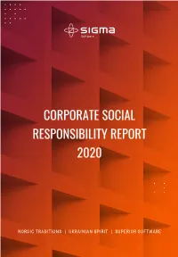 CSR Report 2020
