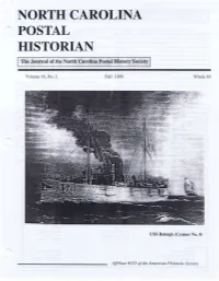 NCPHS Journal Issue 69 (Fall 1999)