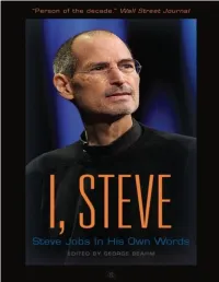 Steve Jobs in His Own Words