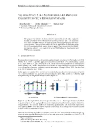 Vq-Wav2vec:Self-Supervised Learningof Discrete Speech Representations