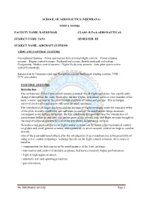 5AN3 AIRCRAFT SYSTEMS UNIT 1 NOTES.Pdf