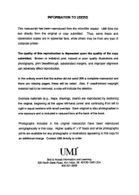 Information to Users