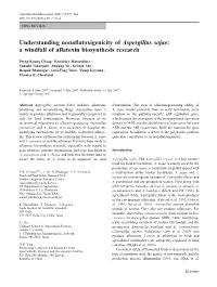 Understanding Nonaflatoxigenicity of Aspergillus Sojae: a Windfall of Aflatoxin Biosynthesis Research