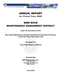 ANNUAL REPORT for Fiscal Year 2020