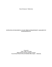 Biodiversity ESTIMATING ENVIRONMENTAL FLOWS