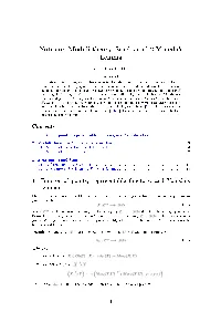 Notes on Moduli Theory, Stacks and 2-Yoneda's Lemma