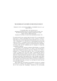 The Generality of Form-To-Meaning Iconicity