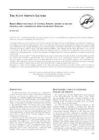 The Scott Simpson Lecture