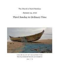 Third Sunday in Ordinary Time