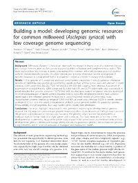 With Low Coverage Genome Sequencing