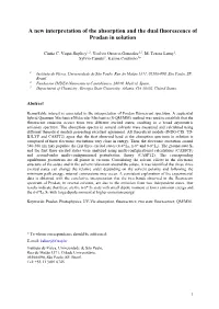 A New Interpretation of the Absorption and the Dual Fluorescence of Prodan in Solution