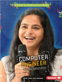 Computer Engineer Ruchi Sanghvi