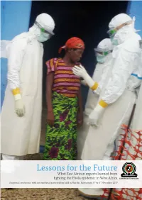 Lessons for the Future