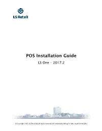LS One POS Install Guide.Pdf