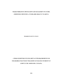 Characterization, Propagation and Management of Jojoba