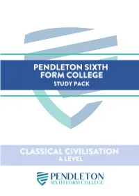 Classical Civilisation A-Level