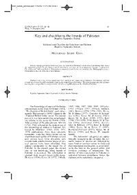 Key and Checklist to the Lizards of Pakistan (Reptilia: Squamata: Sauria)