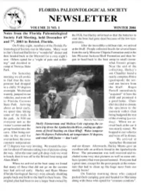Newsletter Volume 21 No