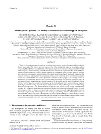 Chapter 16 Extratropical Cyclones