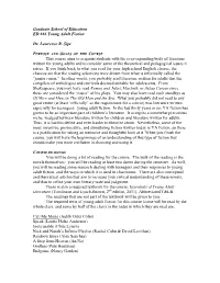 ED666 Sample Syllabus