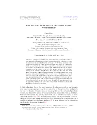 PRICING and MODULARITY DECISIONS UNDER COMPETITION Feng Tao Hao Shao and Kinkeung Lai (Communicated by Stefan Wolfgang Pickl) 1