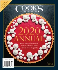 2020 Annual Recipe SIP.Pdf