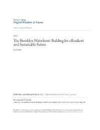 The Brooklyn Waterfront: Building for a Resilient and Sustainable Future