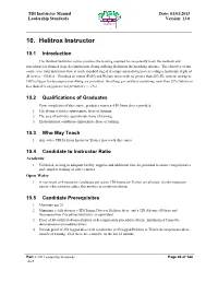 10. Helitrox Instructor