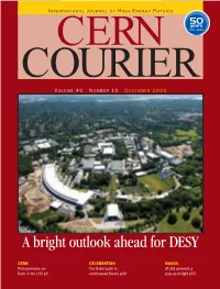 A Bright Outlook Ahead for DESY