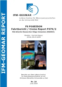 Ifm-Geomar Report