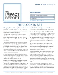 REPORT on the Agenda 6 Consultations / Lobbyist Update 7