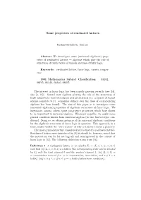 Some Properties of Residuated Lattices