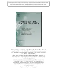 This Article Appeared in a Journal Published by Elsevier. the Attached