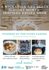 To Read Through the Recipe Book and Have a Go At