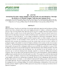 2767738 Automation Provides Unique Insights of the Rock Record And