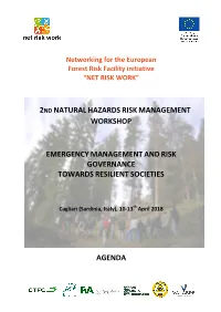 2Nd Naturalhazards Risk Management Workshop