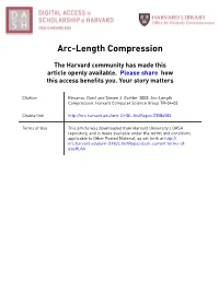 Arc-Length Compression
