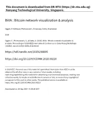Biva : Bitcoin Network Visualization & Analysis