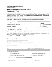 National Register of Historic Places Registration Form