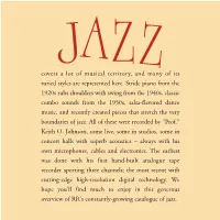 Covers a Lot of Musical Territory, and Many of Its Varied Styles Are