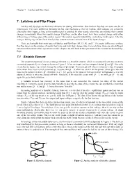 7. Latches and Flip-Flops