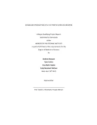Hexapod MQP Final MQP Re